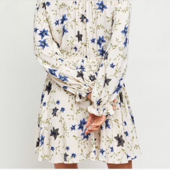 Free People Lighten Up Floral Mini Dress NWT - Picture 8 of 15